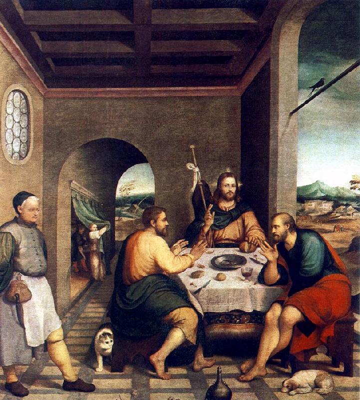 BASSANO, Jacopo Supper at Emmaus sf oil painting picture